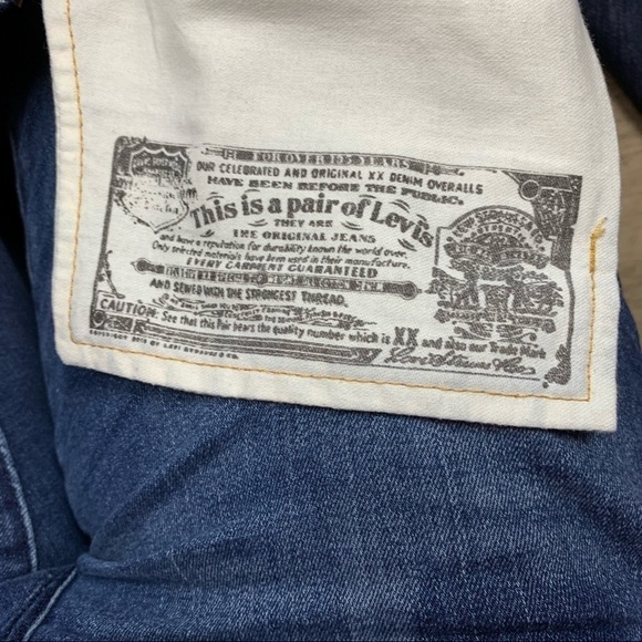Levi’s 501 Jeans 30W x 34 100% Cotton - Picture 10 of 13